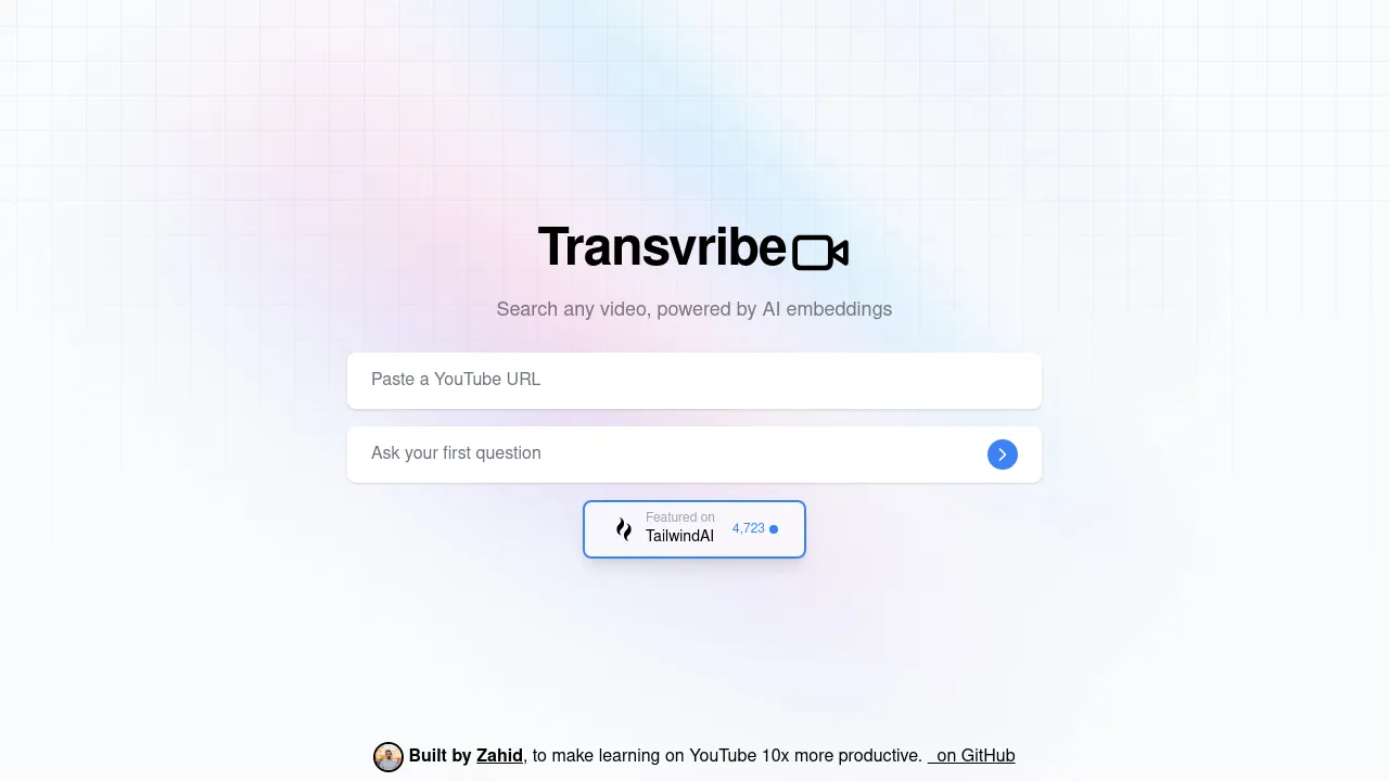 Transvribe screenshot