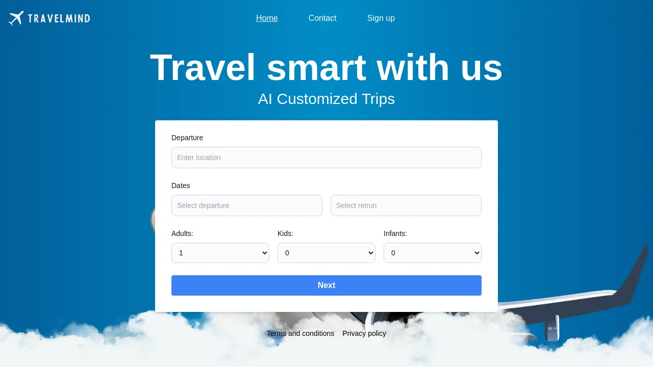 TravelMind screenshot