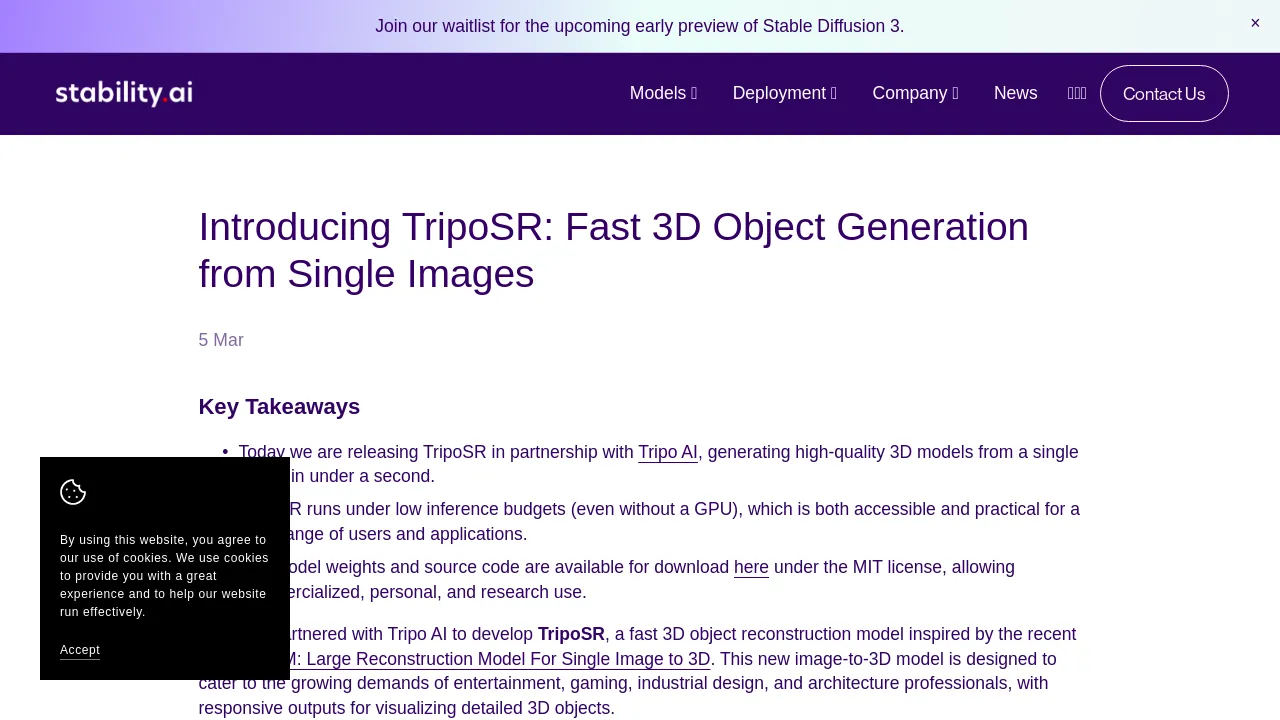 TripoSR screenshot