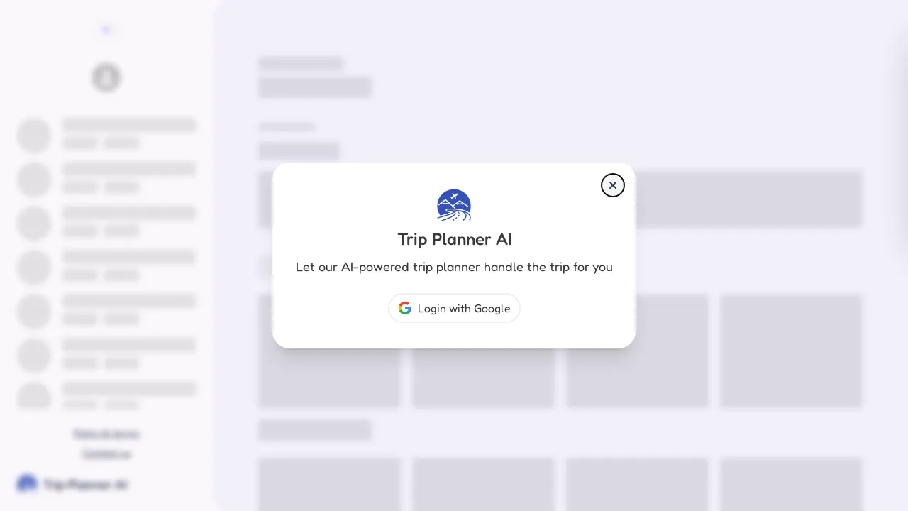 Tripplanner AI screenshot