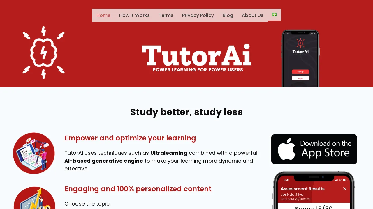 TutorAi App screenshot