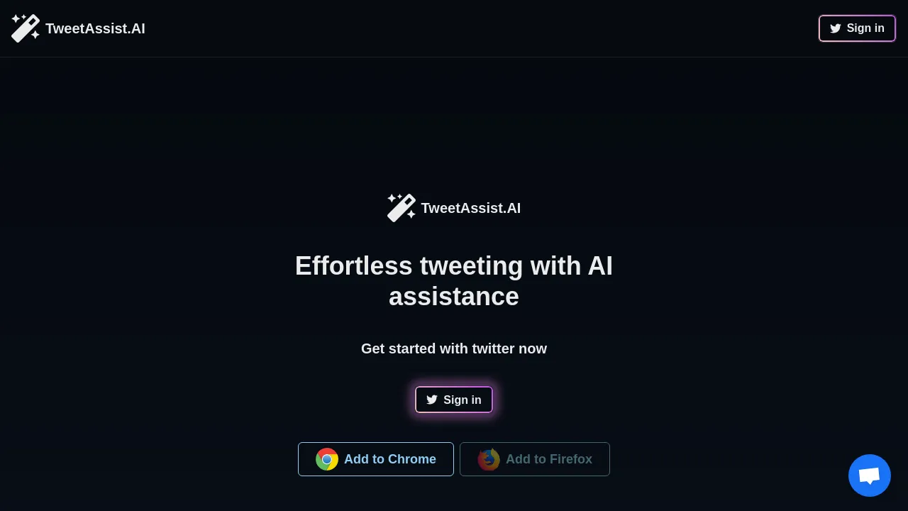 Tweet Assist App screenshot
