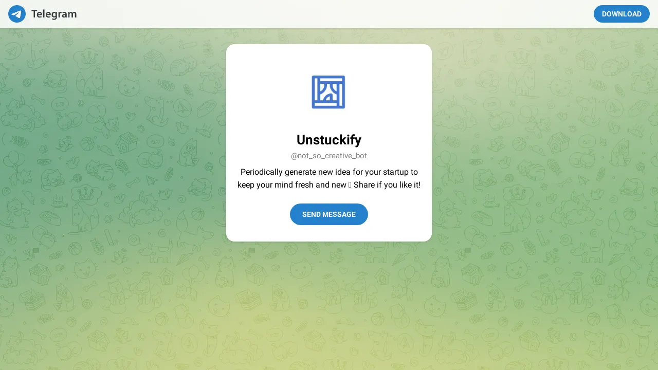 Unstuckify screenshot