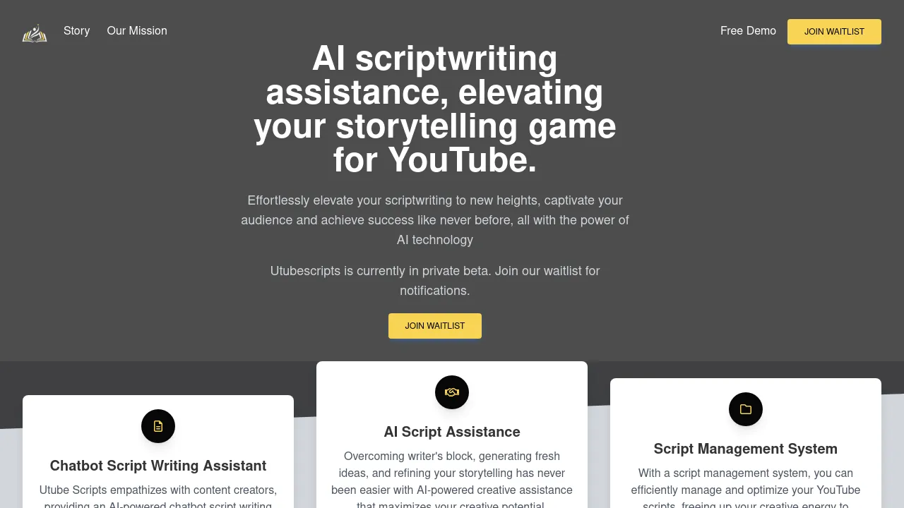 Utubescripts screenshot