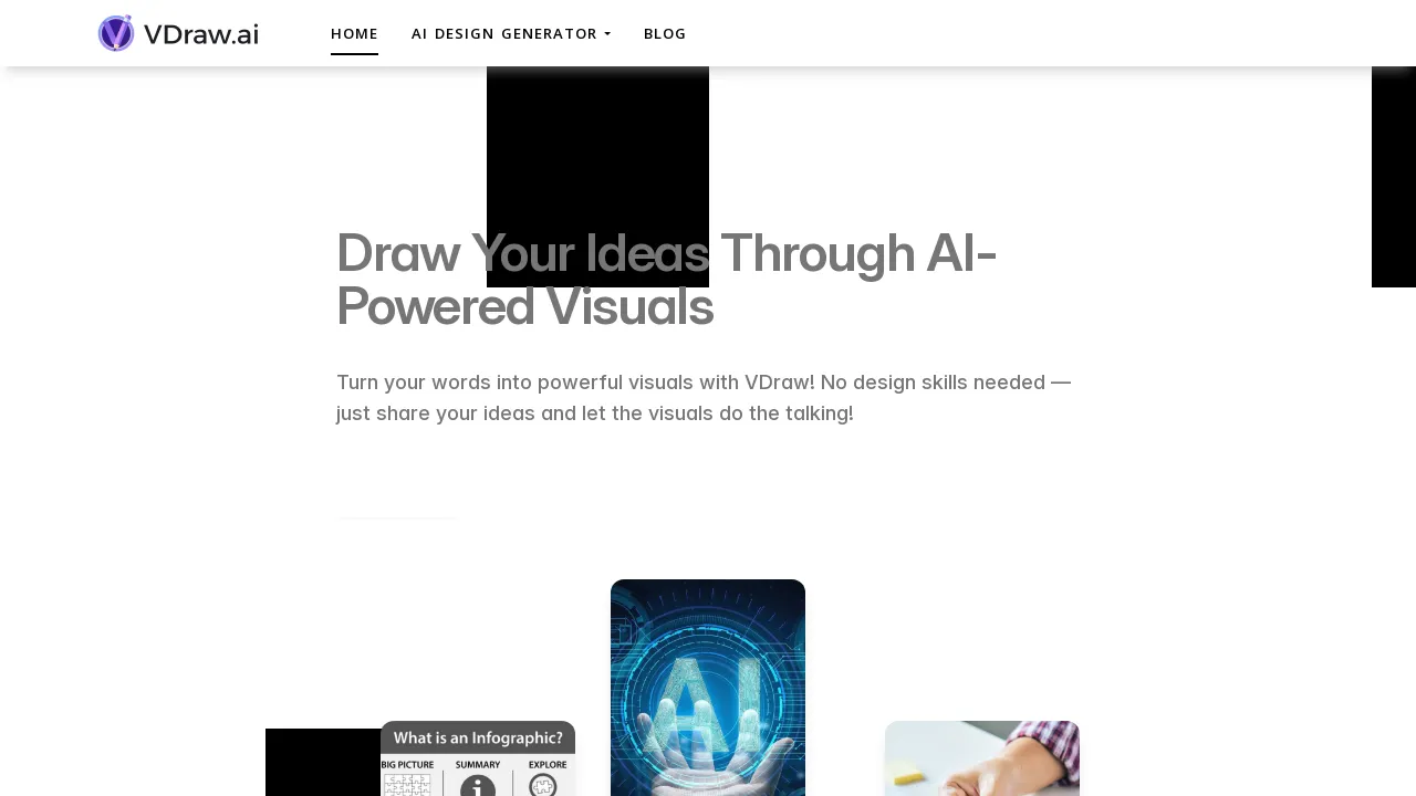 Vdraw AI - Draw Your Ideas Through AI-Powered Visuals screenshot
