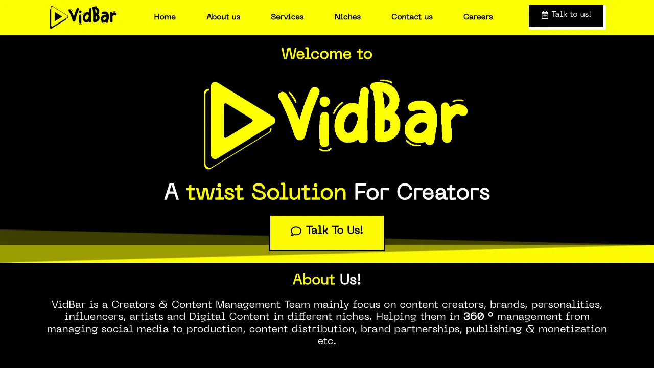 Vidbar screenshot