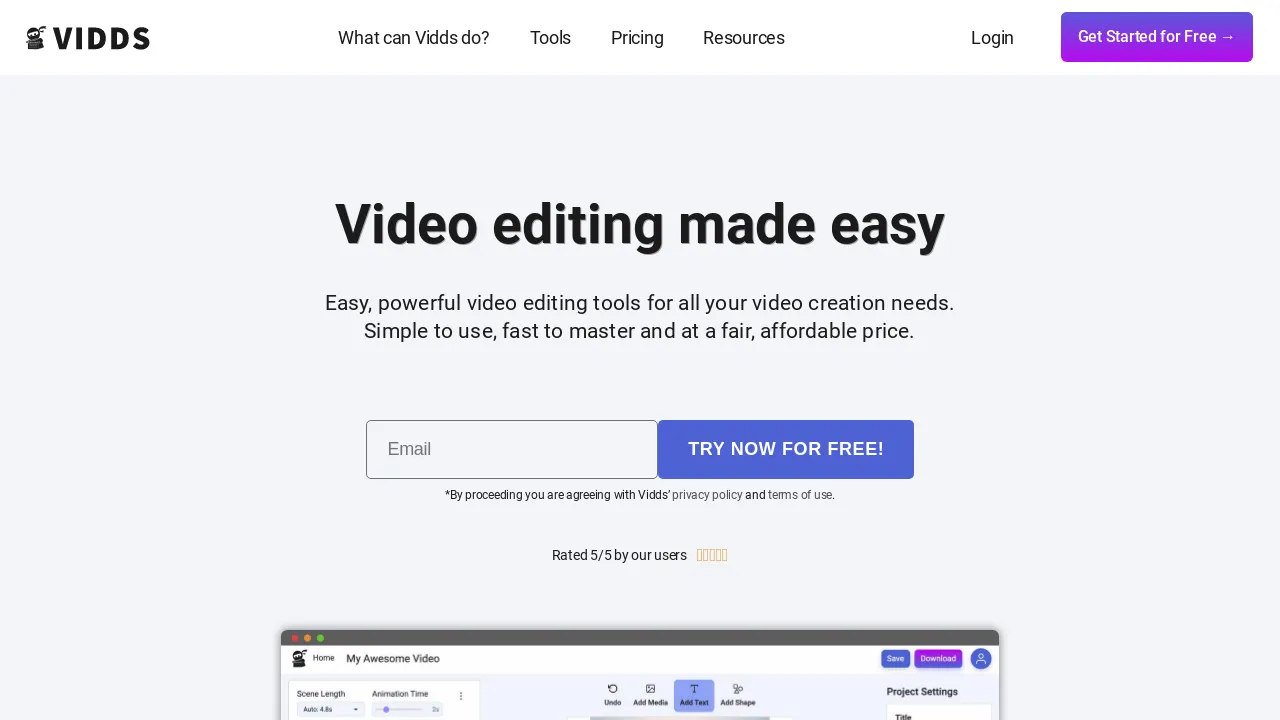 Video Editor by Vidds screenshot