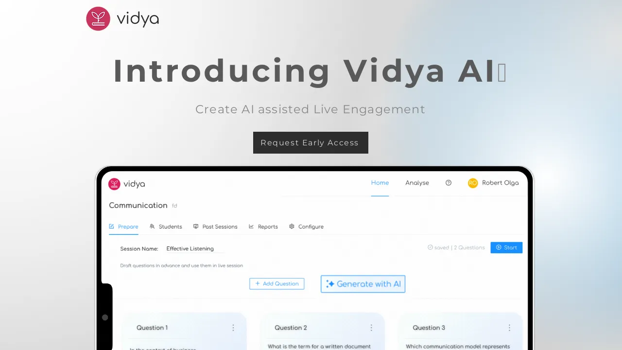 Vidya AI screenshot