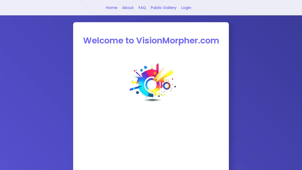 Visionmorpher screenshot