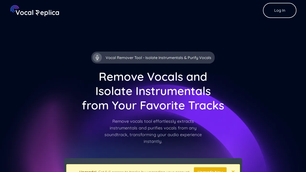 VocalReplica screenshot