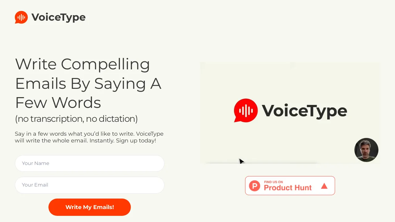 VoiceType screenshot