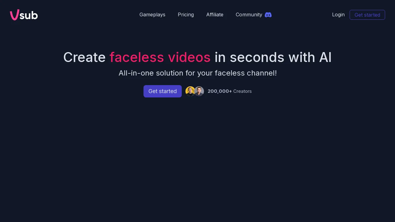 Vsub screenshot