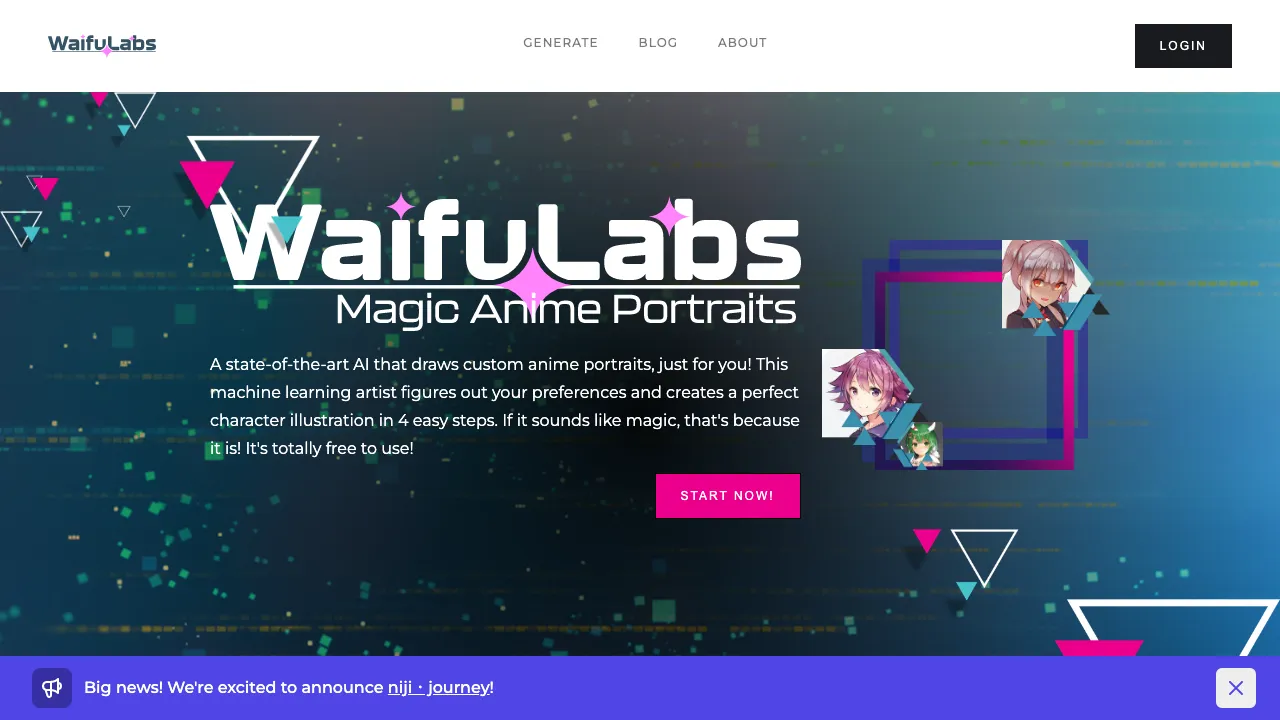 Waifulabs screenshot