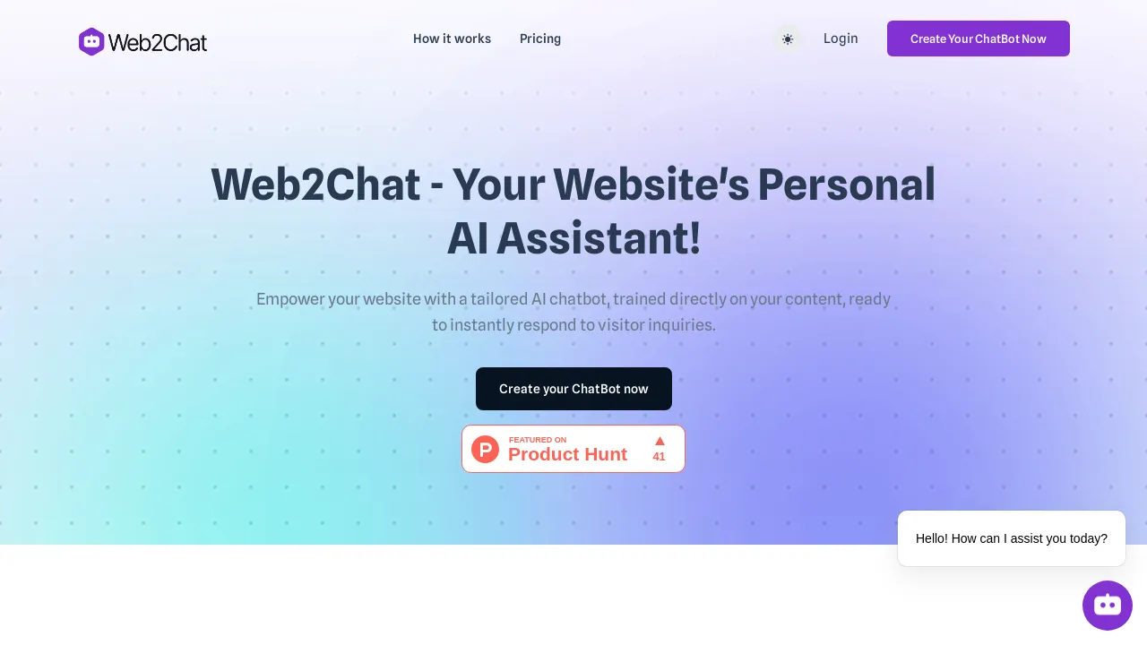 Web2Chat screenshot