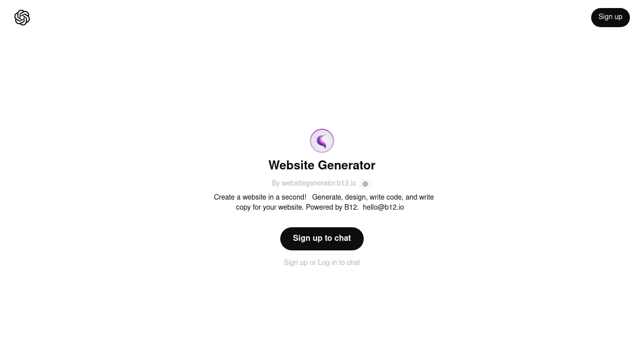 Website Generator