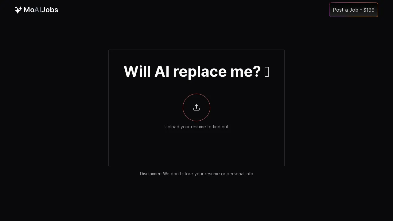 Will AI replace me? screenshot