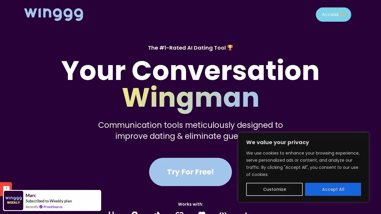 Winggg screenshot