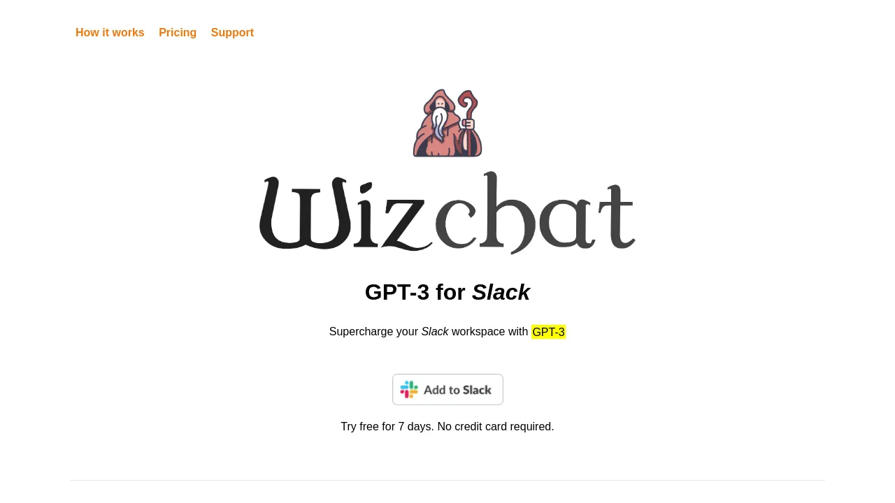 Wiz.chat screenshot