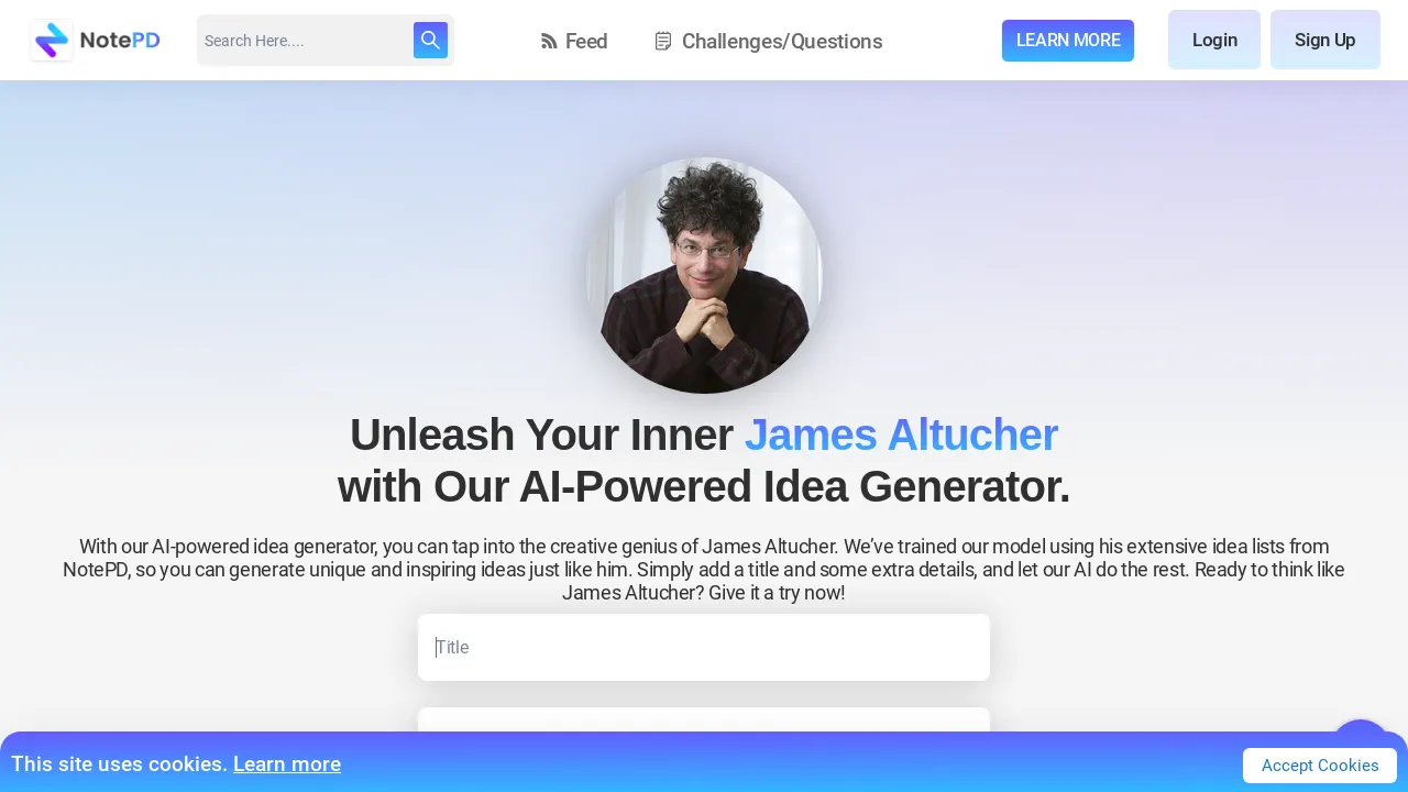 Write with James screenshot