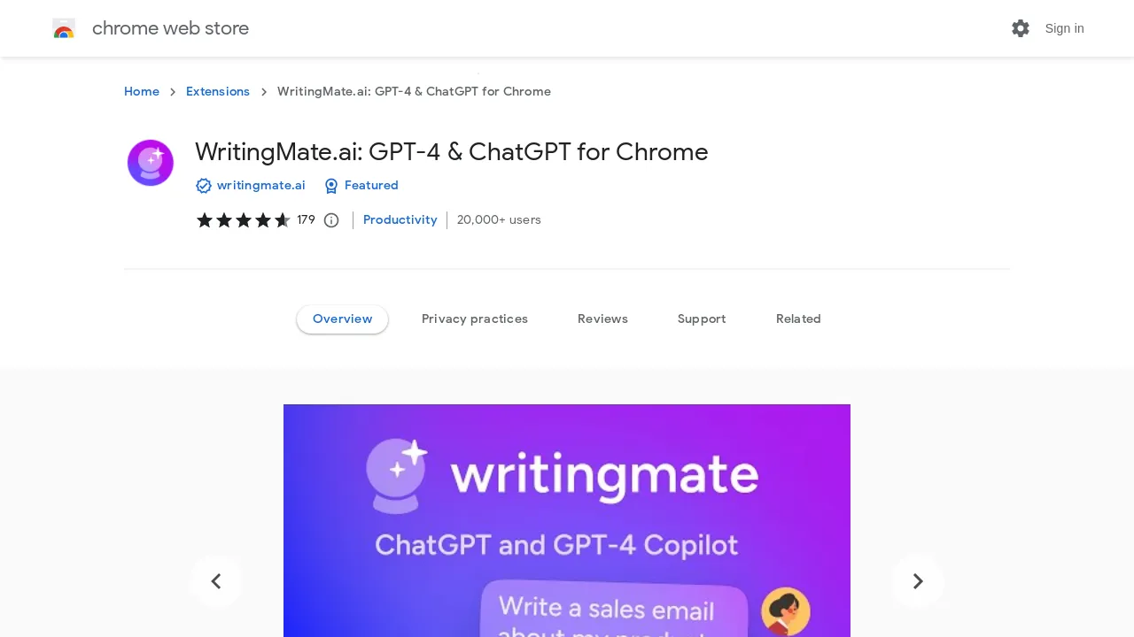 WritingMate screenshot