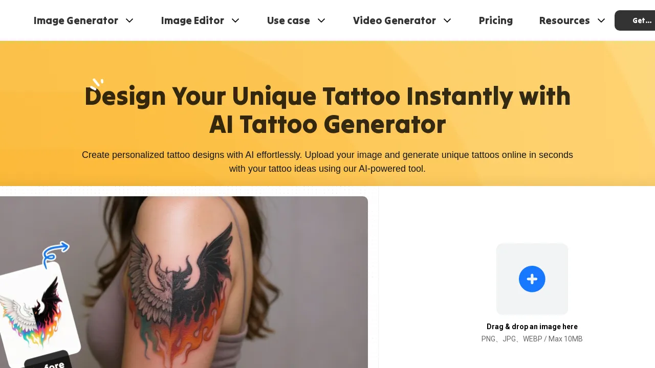 Xole AI Tatoo Improved Generator