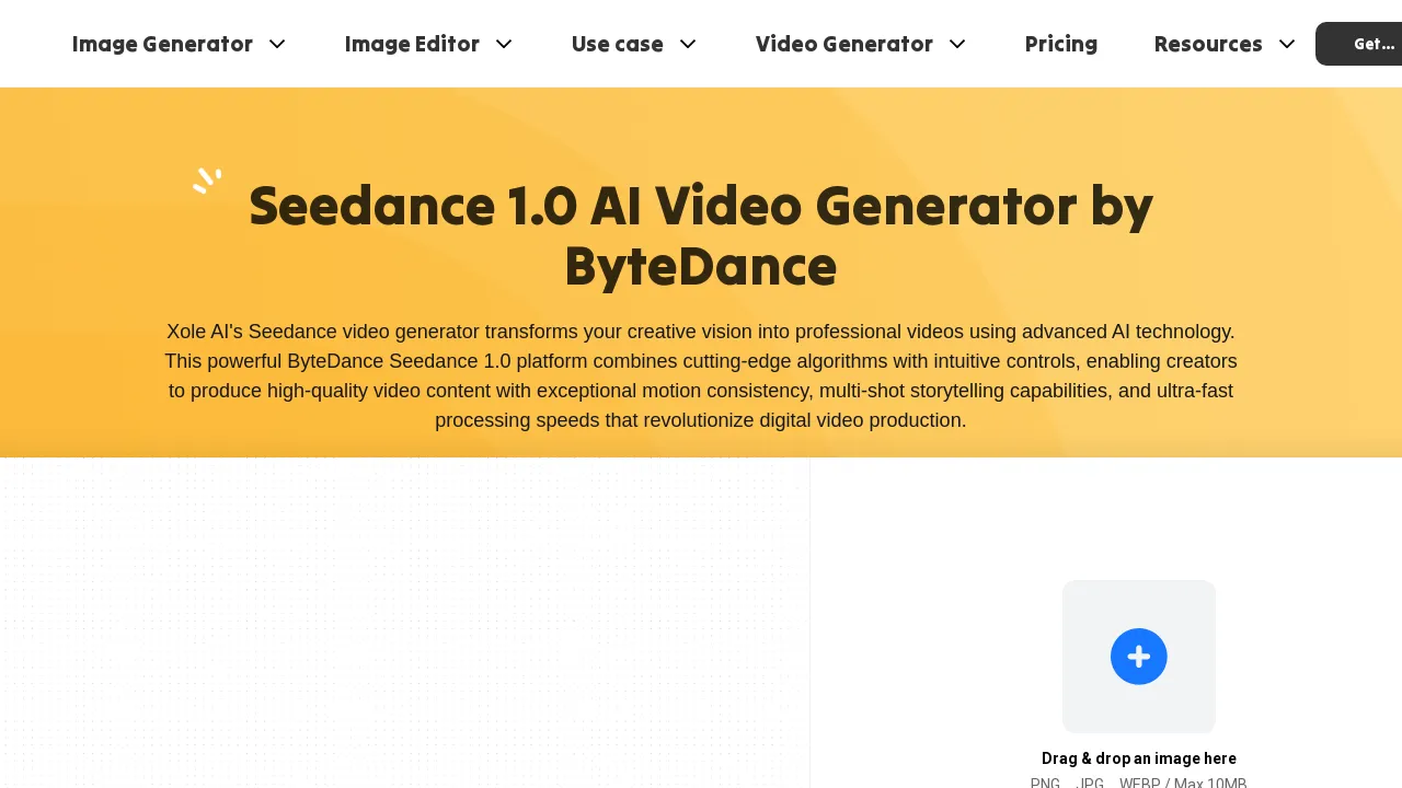 Xole Seedance AI Video Generator