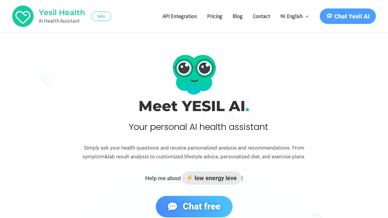 Yesil Health screenshot