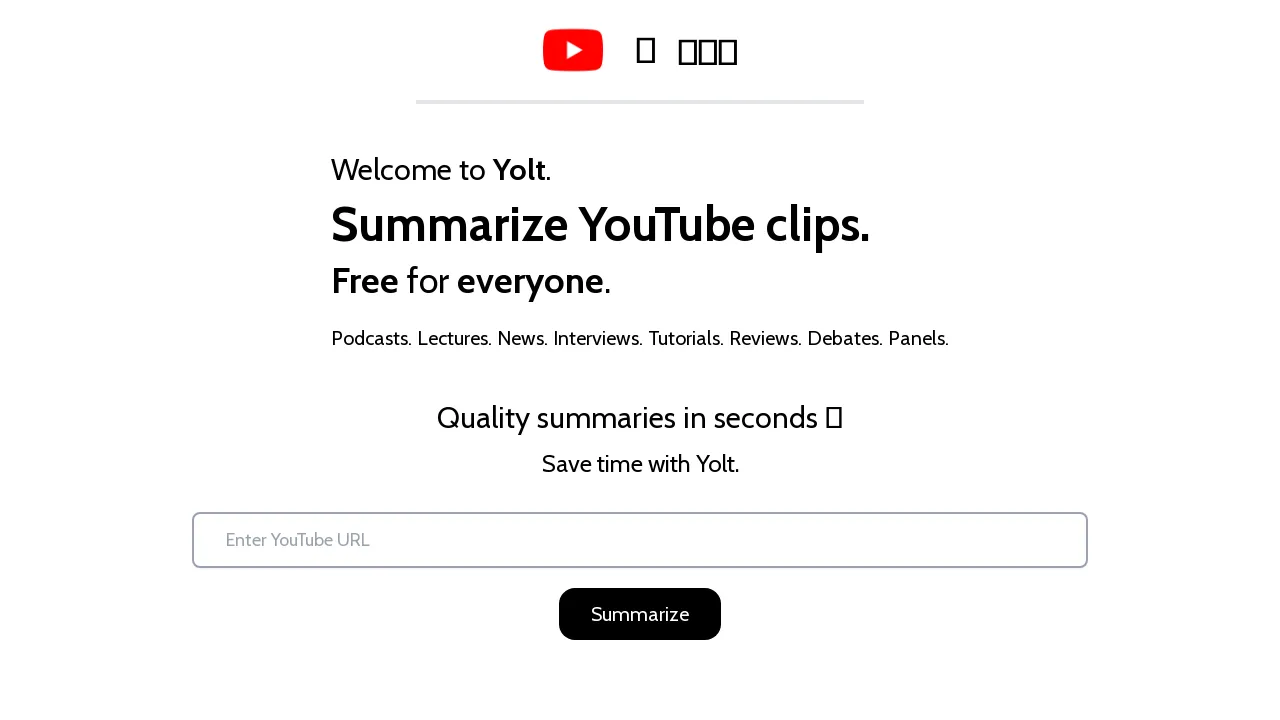 Yolt screenshot