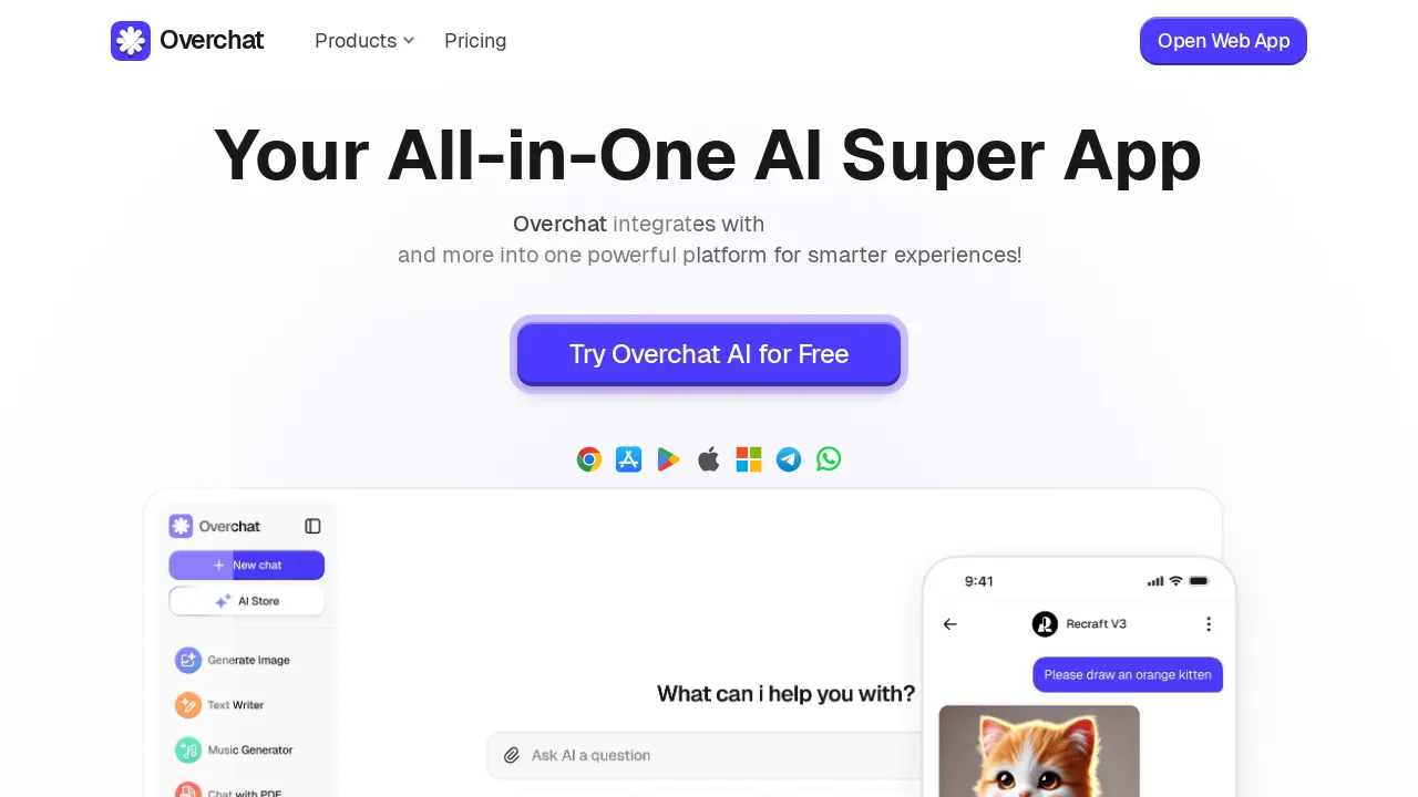 Your All-in-One AI Super App