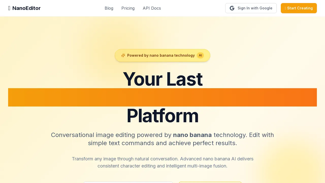 Your Last AI Image Generation Platform