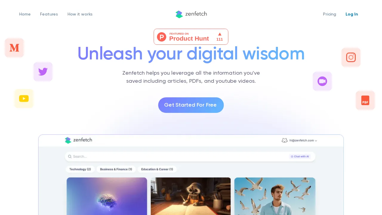 Zenfetch screenshot