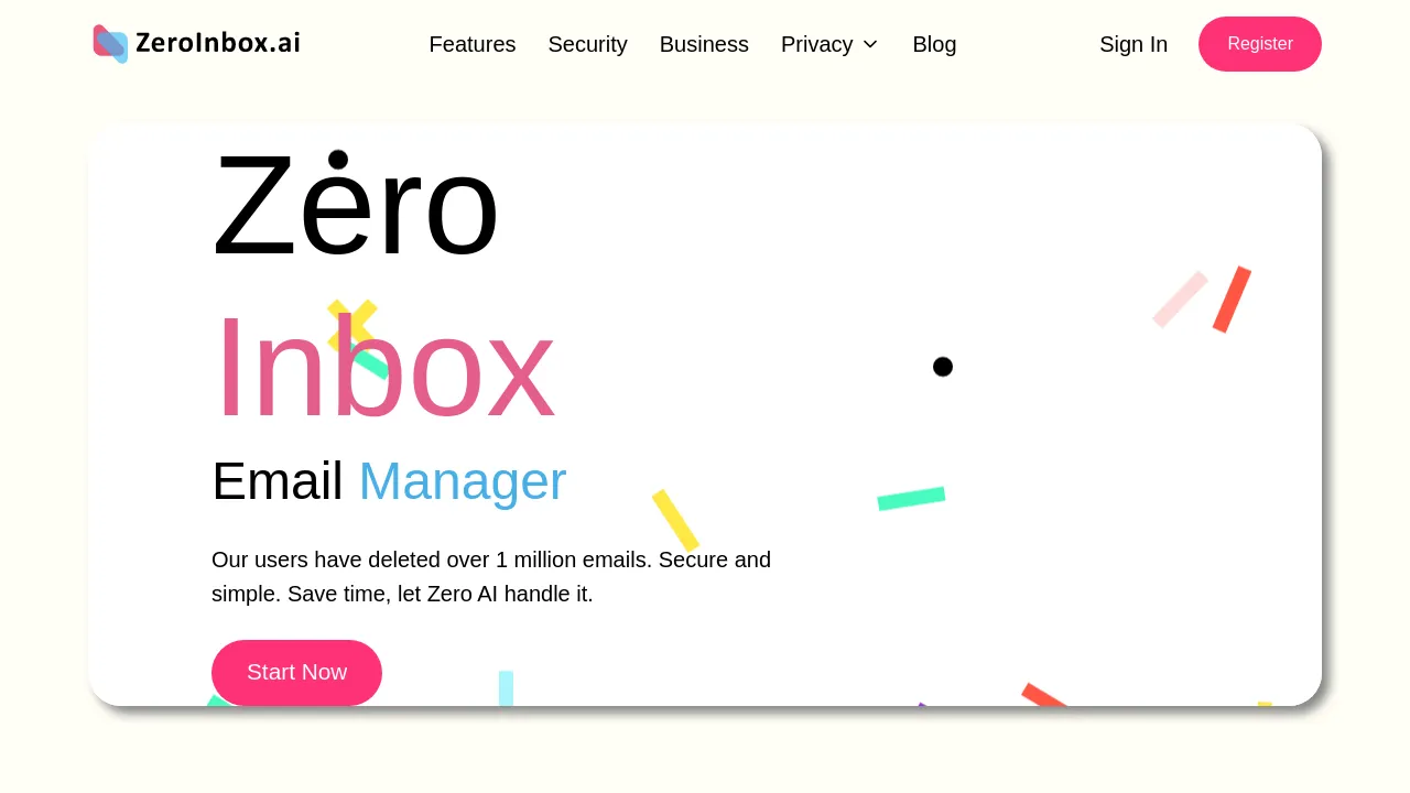 ZeroInbox.ai screenshot