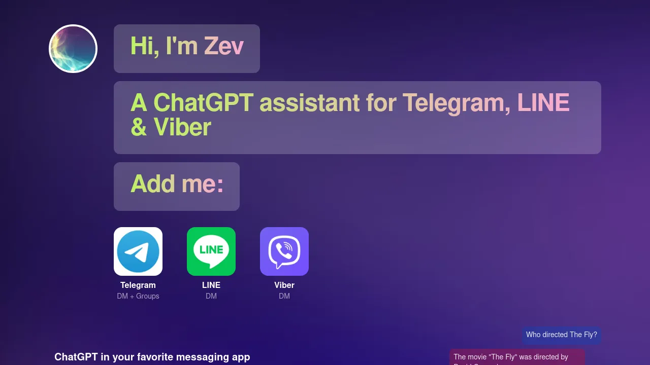 Zev screenshot