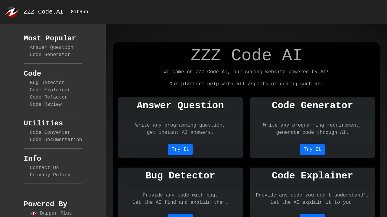 Zzzcode screenshot