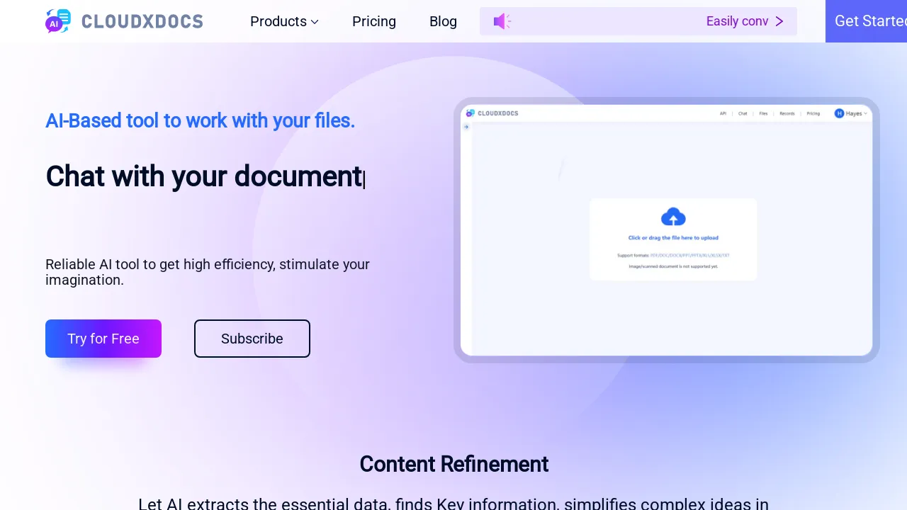 cloudxdocs AI