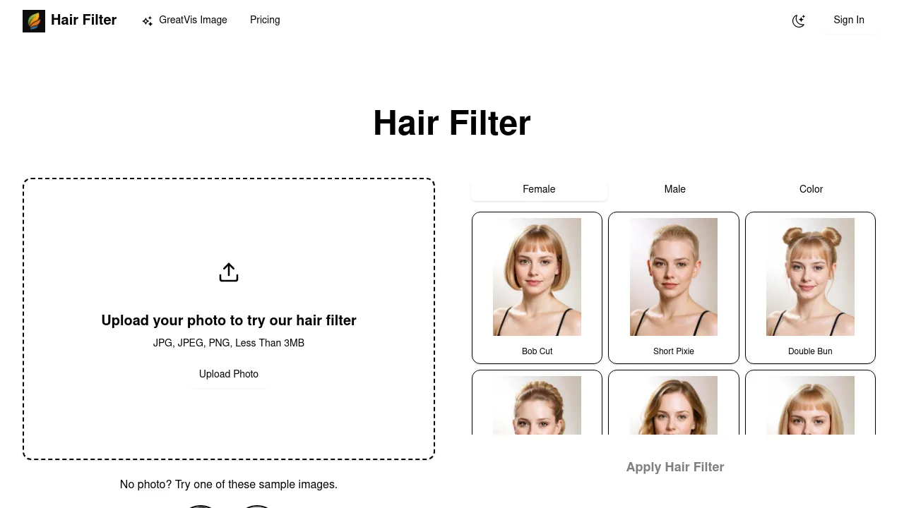 hair filter