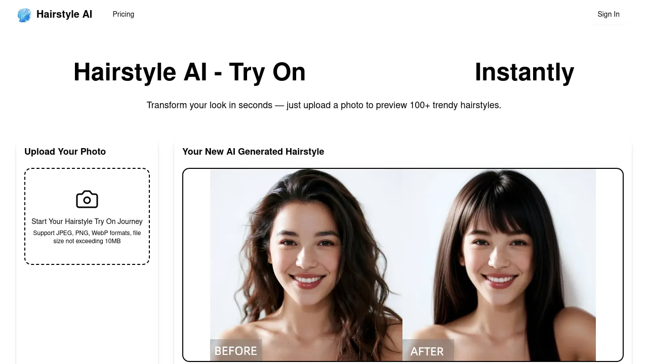 hairstyle AI