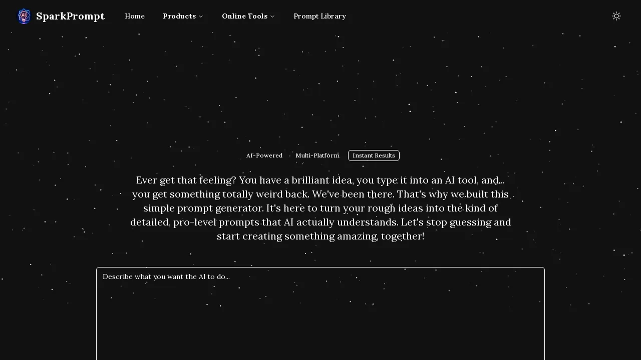 prompt Generator - AI Art & Idea Creator