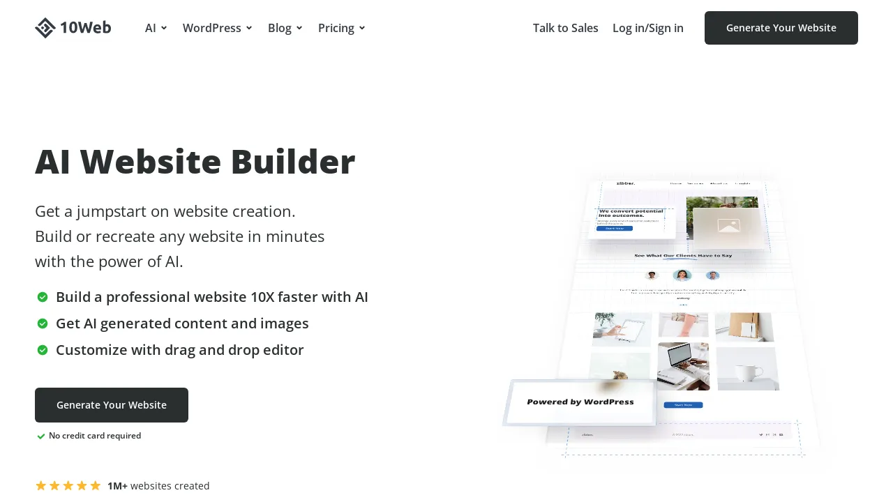 10 Web screenshot