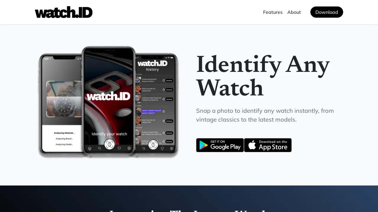 watchID screenshot