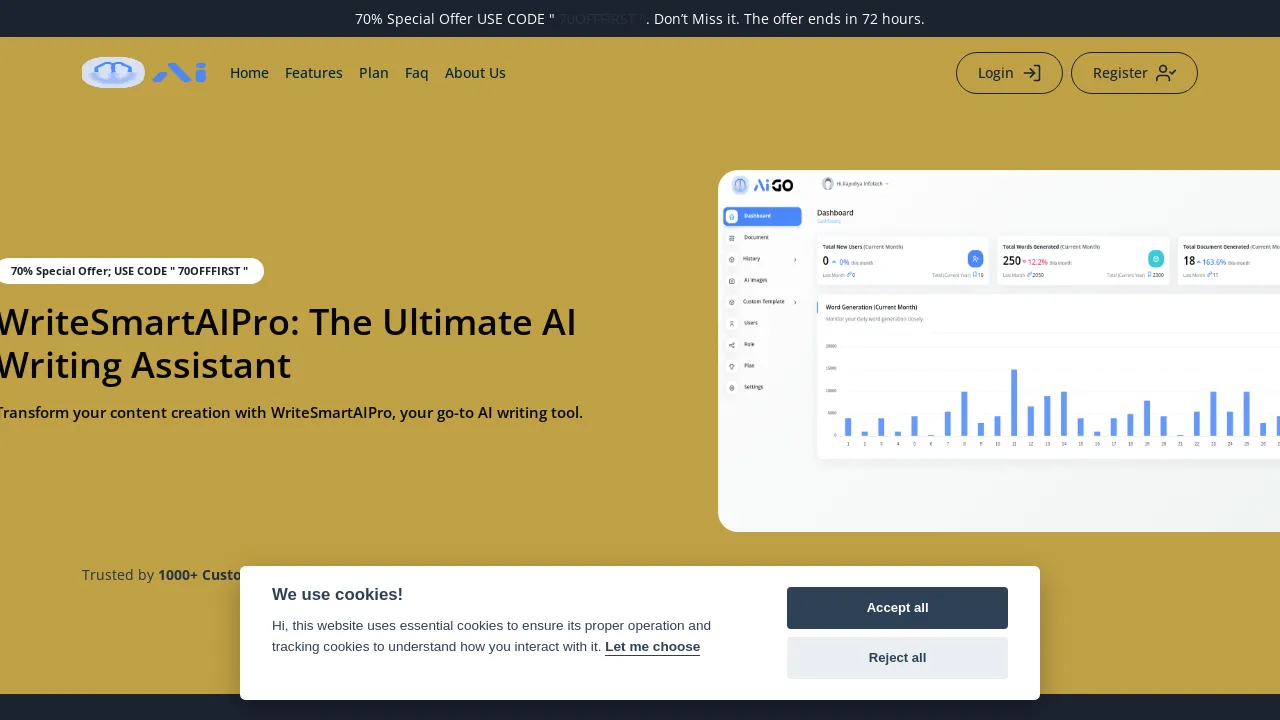 writesmartaipro screenshot