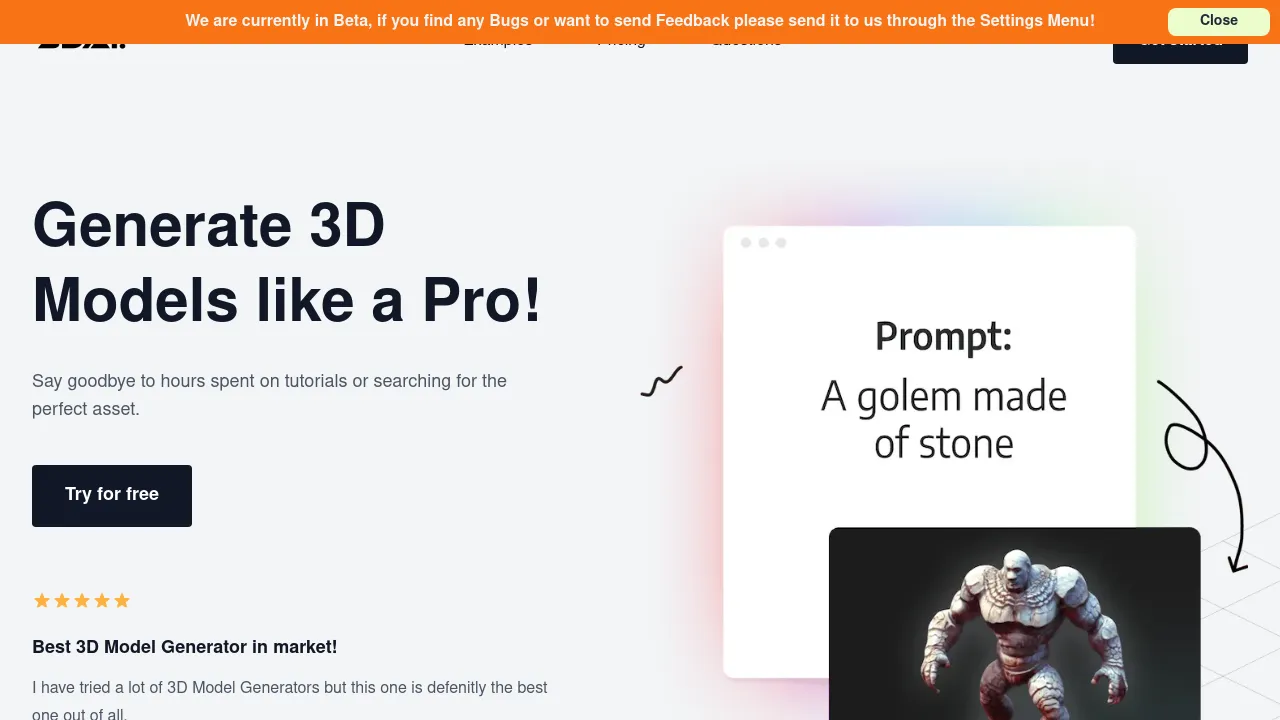 3D AI Studio - BestofAI