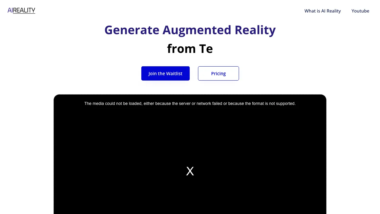 AI Reality screenshot
