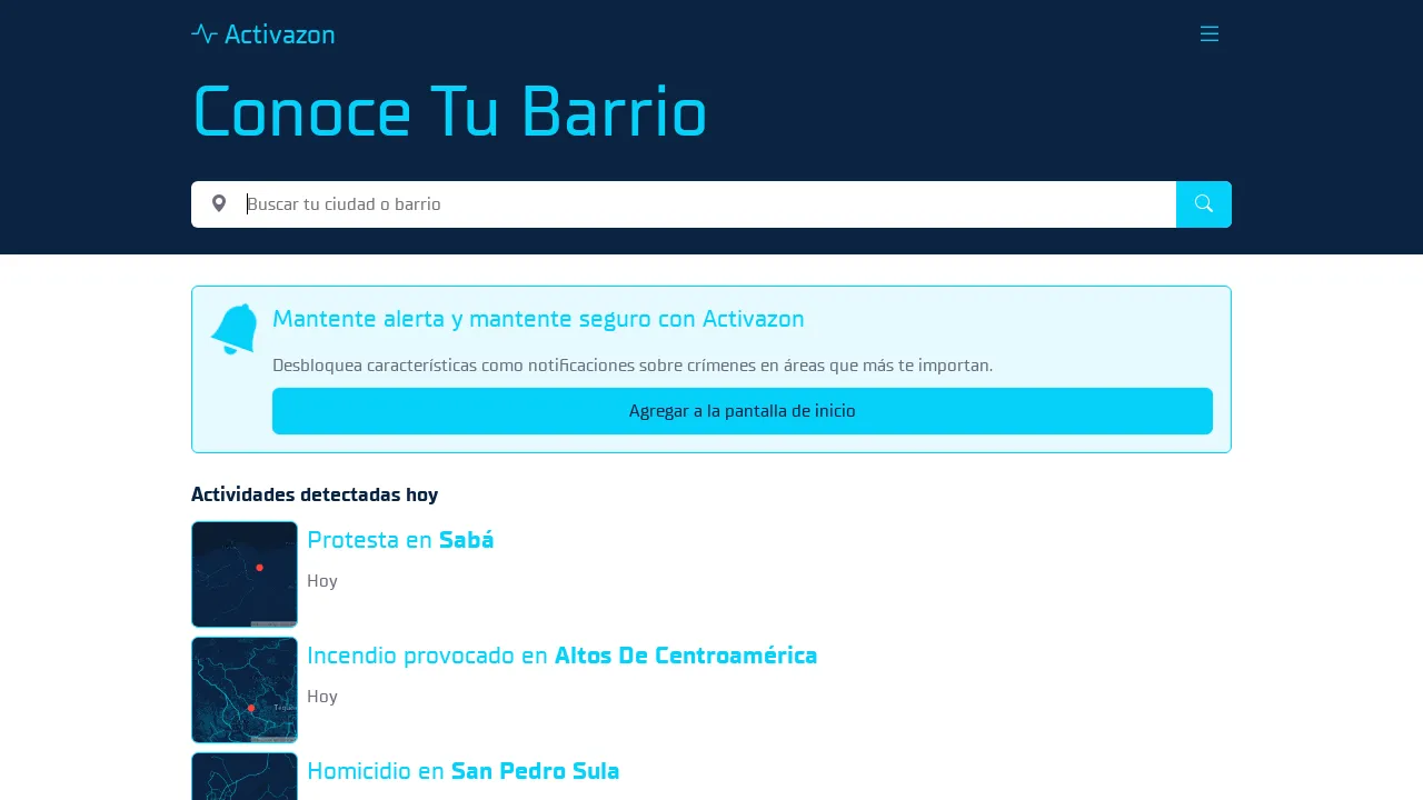 Activazon screenshot