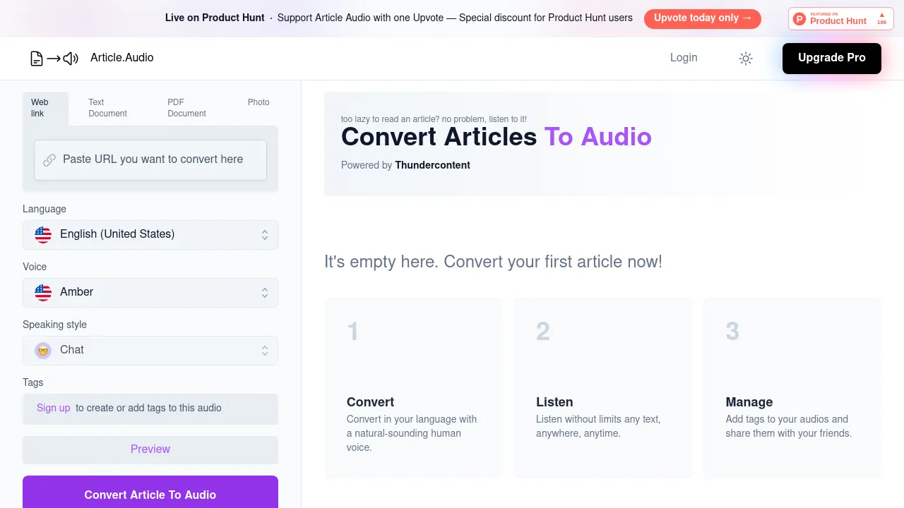 Article.Audio screenshot