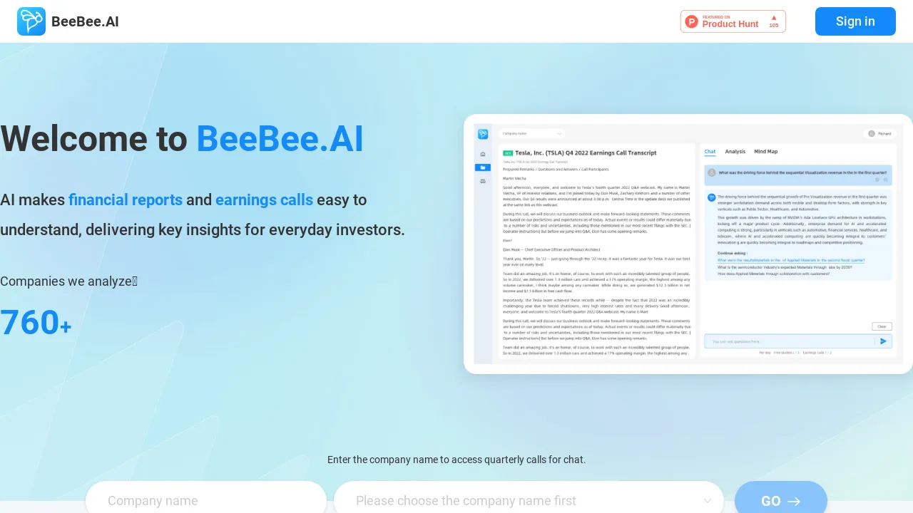 BeeBeeAI - BestofAI