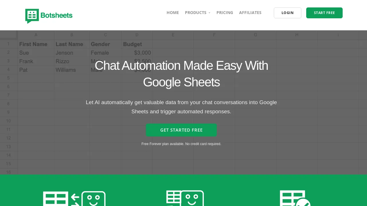 Botsheets - BestofAI