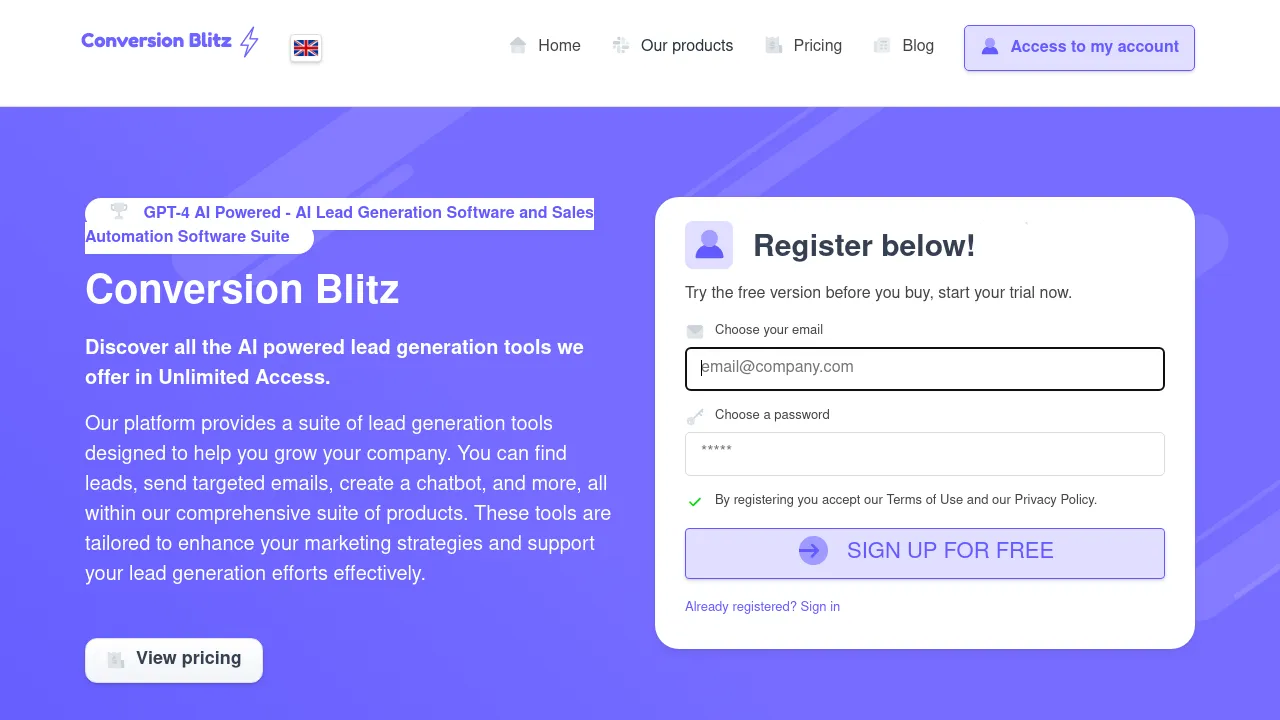 Conversion Blitz - BestofAI