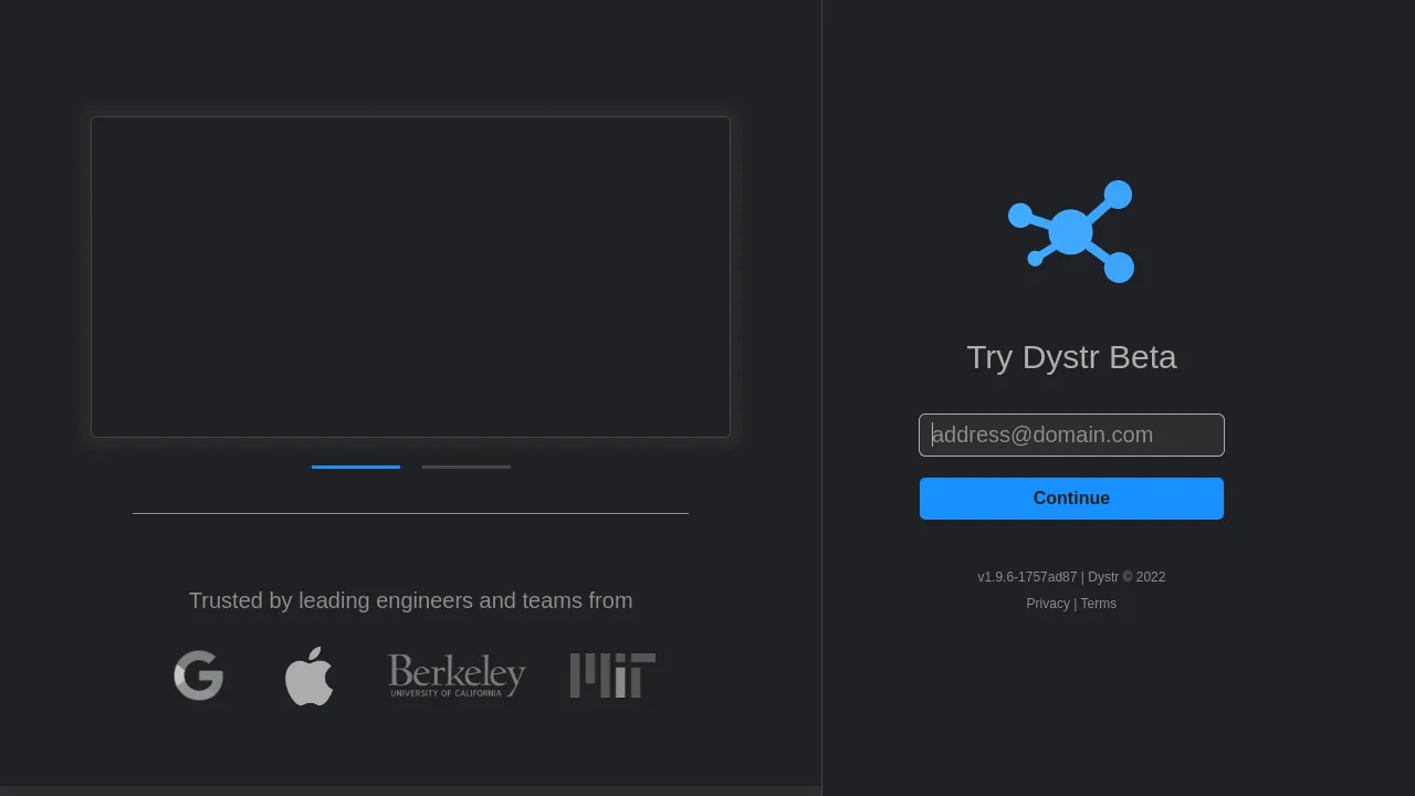 Dystr screenshot