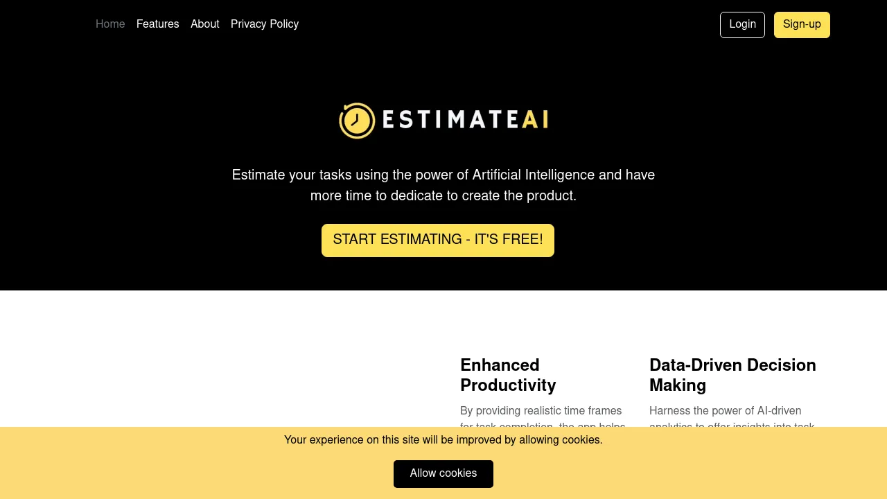 EstimateAI - BestofAI